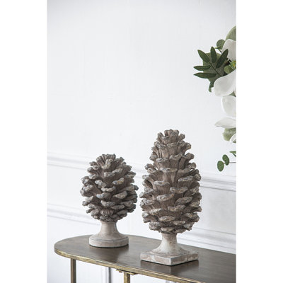 D7x14" Table Decor, Pinecone