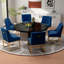 Chaise d'appoint en velours Baudel-2036812385-2036812409