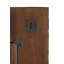 Alessandra Metal Flat Wall Mirror