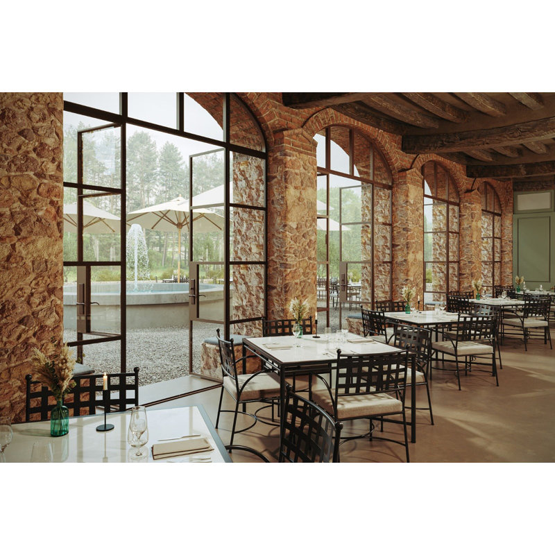 Athens Dining Chair + Linen Cushion