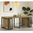 23.62"-118" Extendable Dining Table, Premium MDF & Sturdy Metal Support, Easy Installation-1125033709