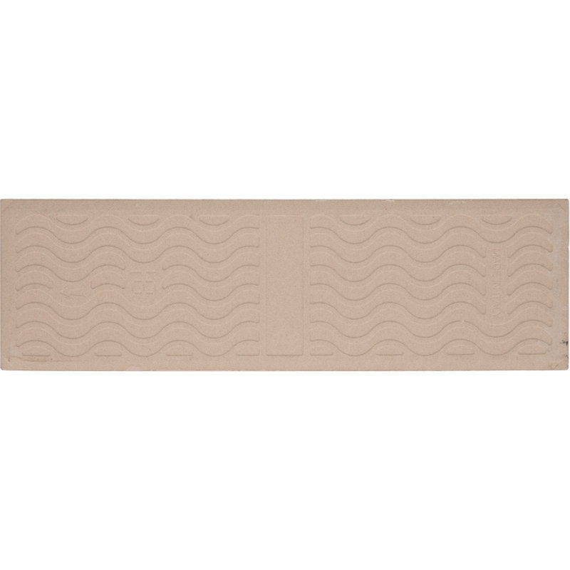 Carreau de mur linéaire en porcelaine émaillée 4 "x 12" Stencry (30 pièces par carton) (8,72 pieds carrés par carton), Rosé