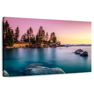 Alvord Sunset At Lake Tahoe