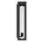 Calen 24.25" 1-Light Outdoor Wall Light with Clear Glass in Textured Black-126690934