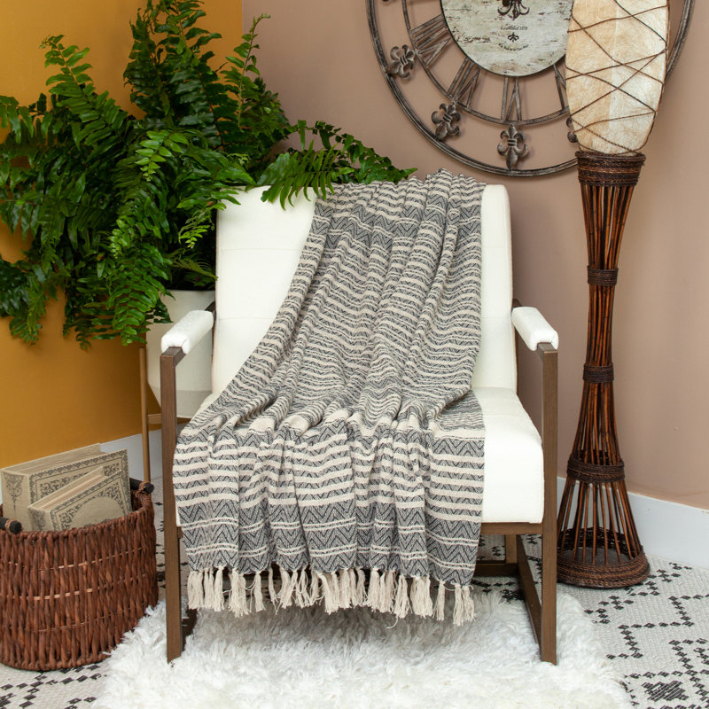 Hand Woven Throw Blanket