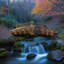 Pont de jardin secret 7 pi