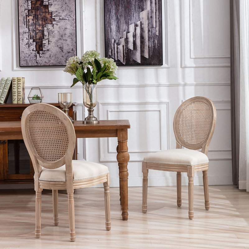 Chaise de salle à manger en bois massif