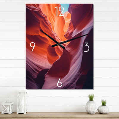 Magical Lower Canyon IV - Canyon & Desert Very Wall Clocks