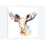 «Watercolor Moose», reproduction sur toile-73275803-73267896-31874705
