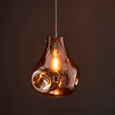Beni 1 - Light Chrome Sphere Pendant