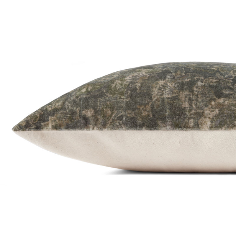 Natural Cotton 22" Square Throw Pillow Cover