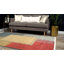 Tapis brun clair à motif abstrait Abrigail-23394123