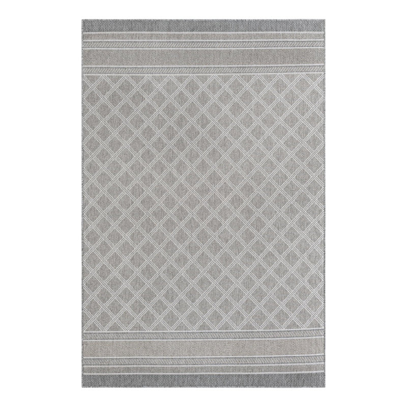 Tapis d'extérieur à treillis, Rectangle 6 pi 1 po x 9 pi