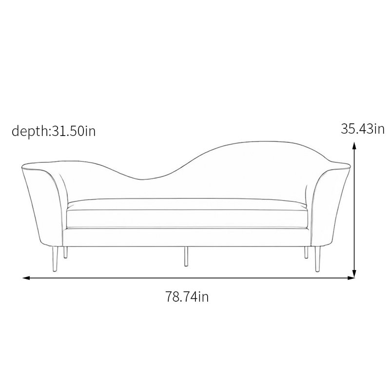 Chaise longue confortable à haute densité, Orienté à droite