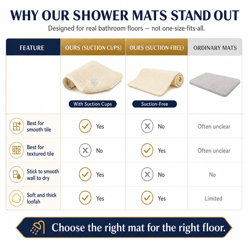 Tapis de douche Agurne Designs Luffa