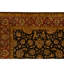 Hand Knotted Wool Oriental Area Rug in Black And Red