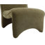 Fauteuil d'appoint moderne en chenille de 25 po de largeur, sans assemblage requis-131256670