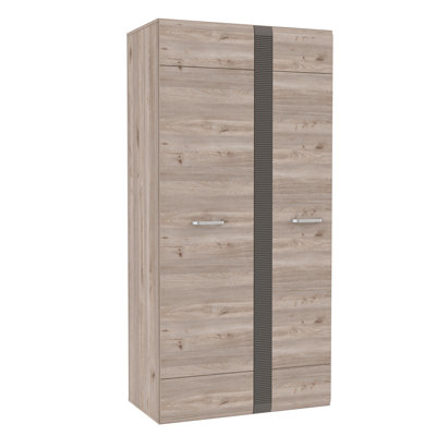 Achille 2 Door Manufactured Wood Wardrobe