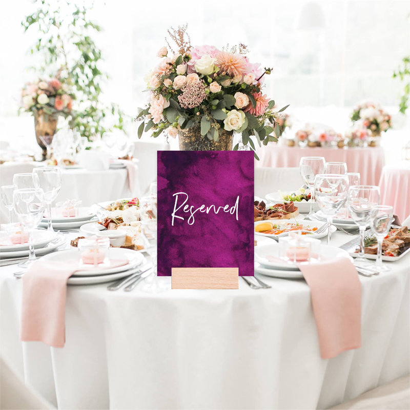 Wedding Backdrop and Signs