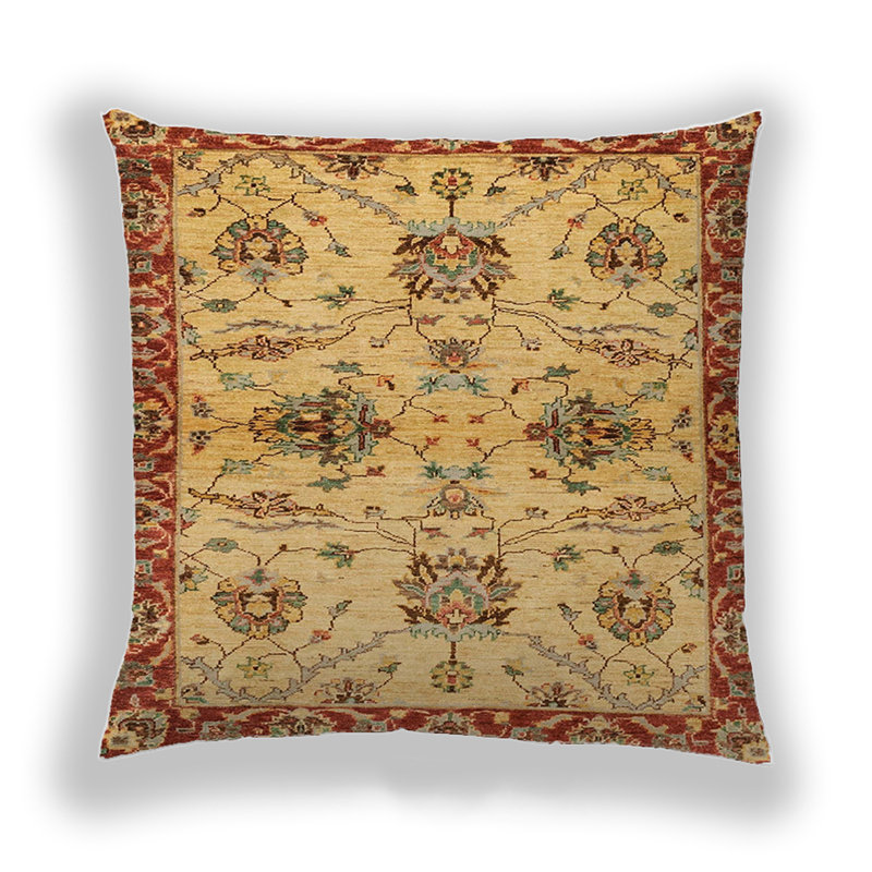 Coussin Abstract 2986, Microsuède