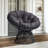 Wicker Swivel Accent Chair With Cushion-546986107