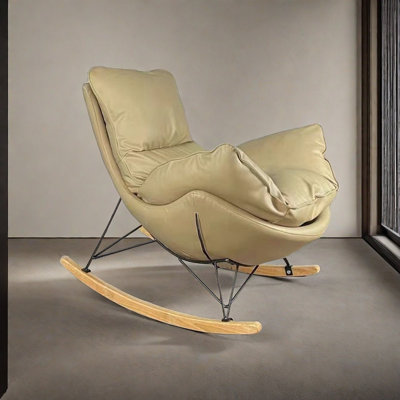 Chaise berçante simple de style italien