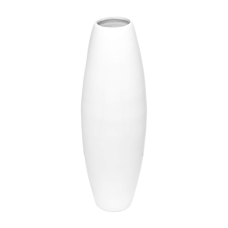 Vase de plancher en bois massif 27 po Micklo