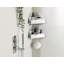 EasyStore 2-Piece Corner Shower Caddy Set