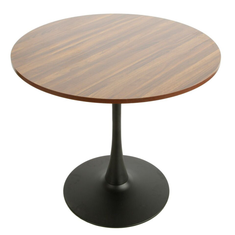 Lordstown Solid Wood Coffee Table, Black, Oak