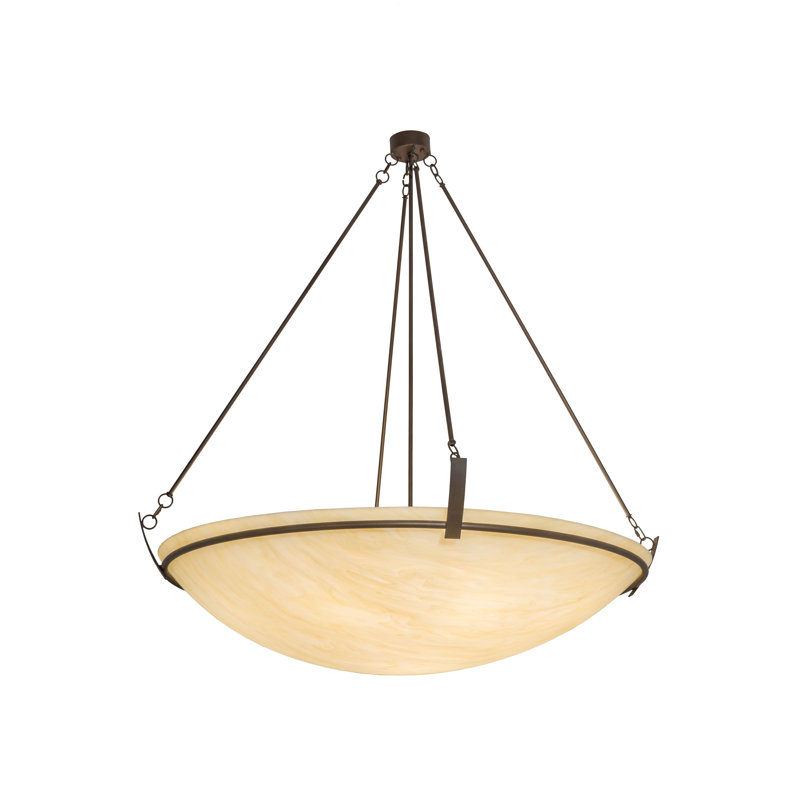Luminaire suspendu unique à 8 lumières Covina, 60" W
