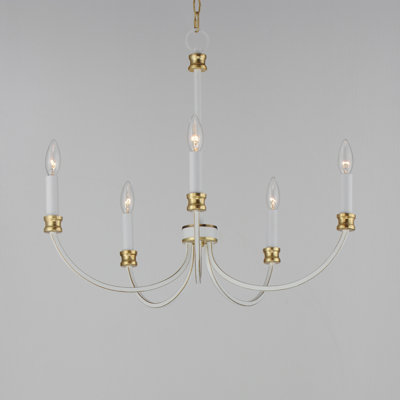 Sateria 5 - Light Dimmable Classic / Traditional Chandelier