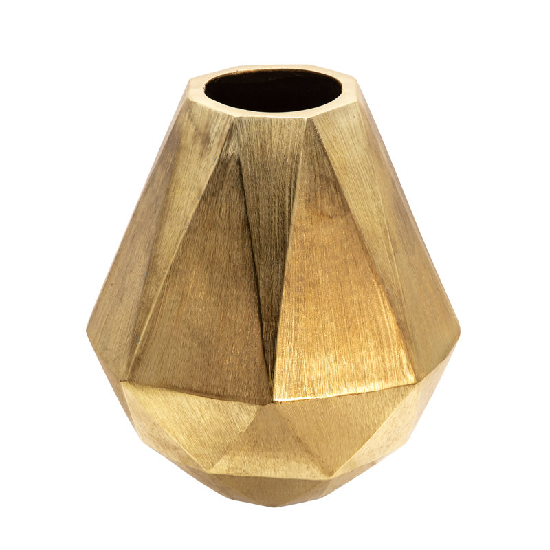 Vase Glam, H 10 po x l 8 po x P 9 po