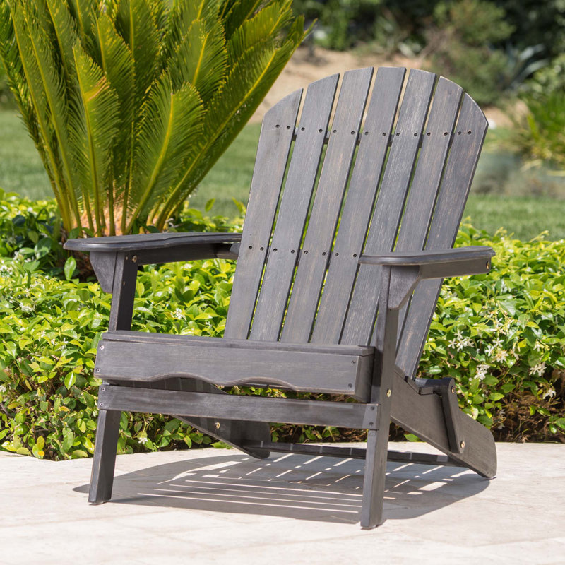 Chaise Adirondack Malibu, Gris foncé
