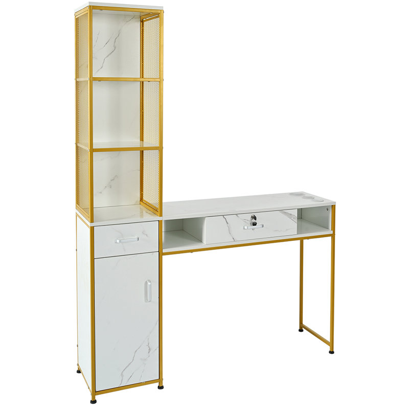 Coiffeuse Zariona, Blanc