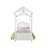 Ayssa Twin Bed in White (Trundle not included)