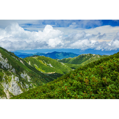 Mountain Range - Wrapped Canvas Print