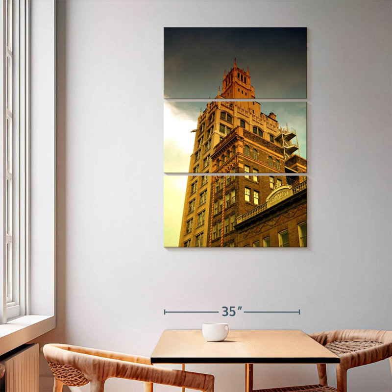 Lilie Asheville Jackson Building, 65" H x 42" W