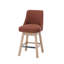 Ensemble de 2 tabourets pivotants 360 °-793242214-793242215