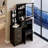 Small Size Bedside Vanity Table with LED Mirror-934508724