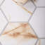 Carreau de mosaïque en porcelaine alvéolaire pour mur et plancher 4 po x 4 po Perfection-94848063