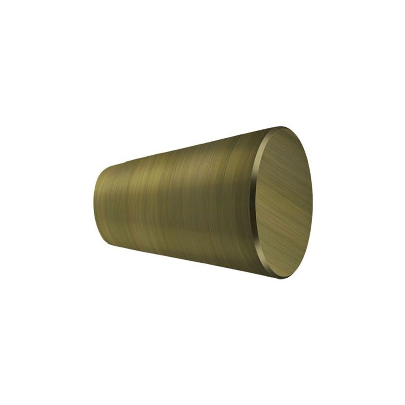 Armoire à boutons Deltana KC20U5 1 po; finition laiton antique, Laiton antique, 0.75"