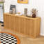 Buffet Wavy avec armoire de rangement à 6 portes, meuble télé multifonctionnel ou table de buffet pour le salon-1102098481