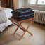 Folding Bamboo Luggage Rack