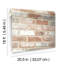 Reclaimed Brick Peel and Stick Wallpaper
