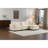 Spacious Modern Sofas, Chenille Upholstery With Ottoman For Home