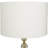 Crystal Orbs Style Base Gold Table Lamp with Drum Shade