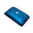 Bathroom Vessel Sink Above Counter Amber Blue Gradient Tempered Glass Bowl Square Sink For Bathroom (No Faucet)
