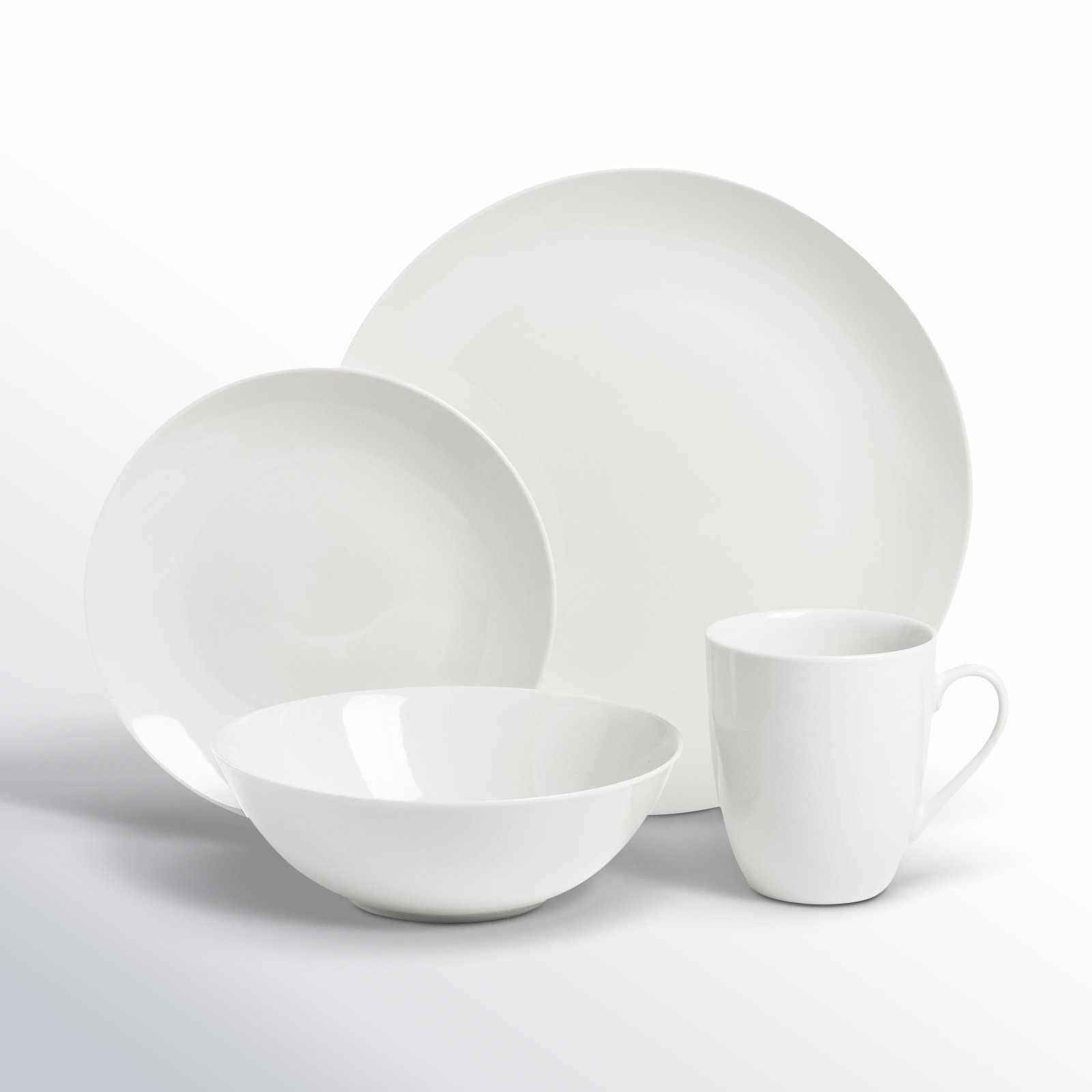 Ebern Designs Tillman 16 Piece Dinnerware Set, Service for 4 & Reviews | Joss & Main