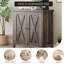 Buffet avec tablette réglable et armoire de rangement style campagne moderne-1060375197