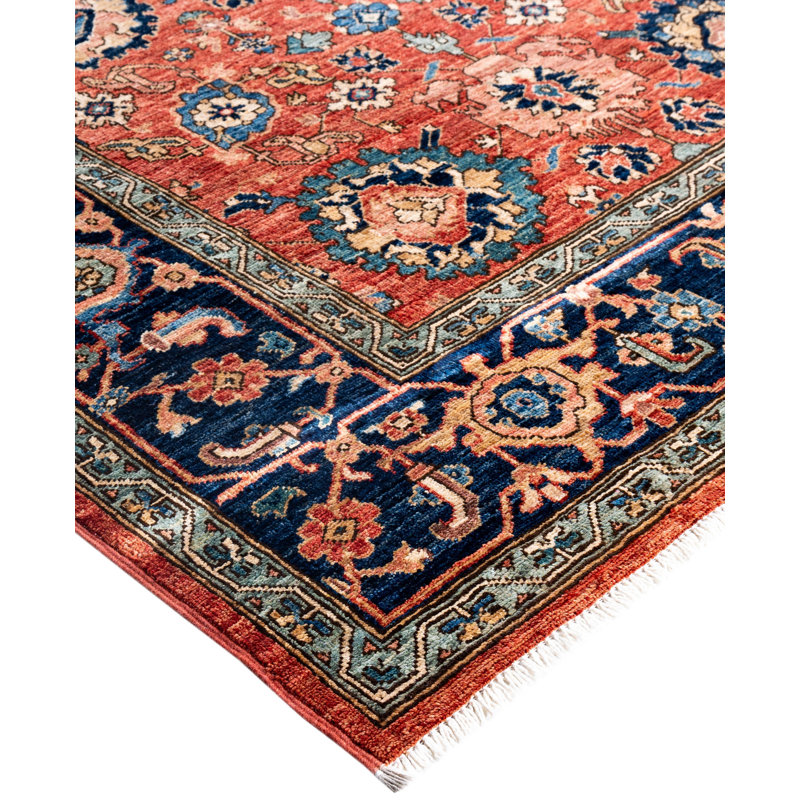 Serapi One-of-a-Kind 8' 0" X 10' 1" Hand Knotted Area Rug